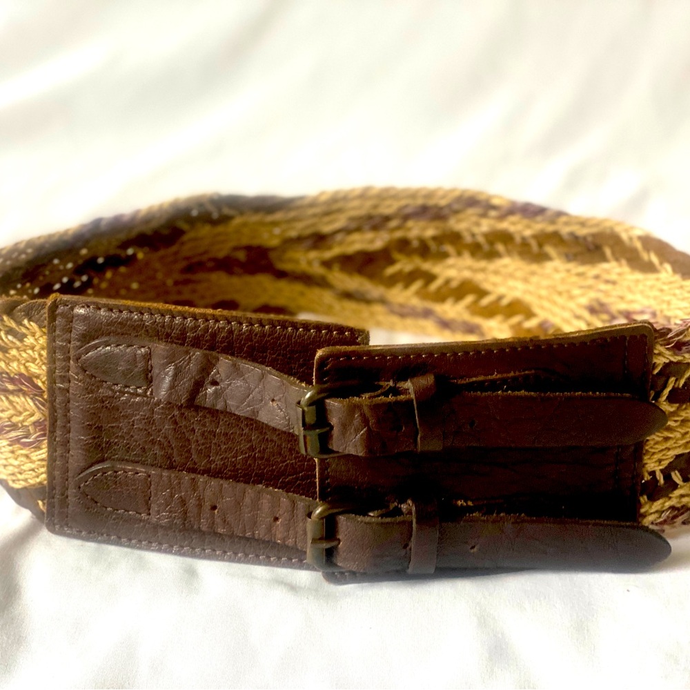 ALL‎ SAINTS braided leather belt S